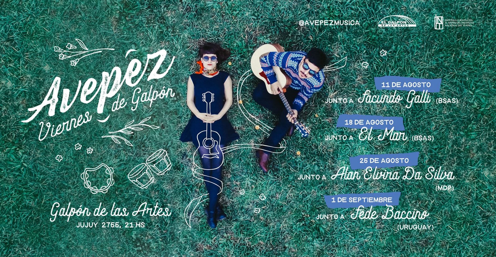 Avepez + Fede Baccino | 1 de Septiembre