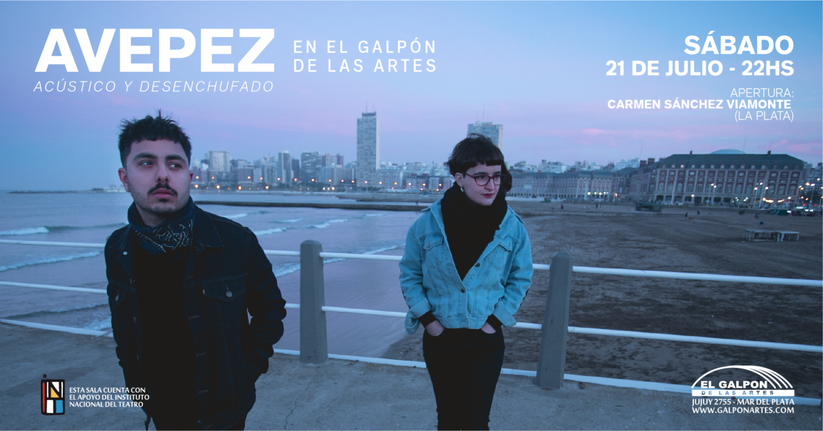 Avepez – Acústico | 21 de Julio 2018