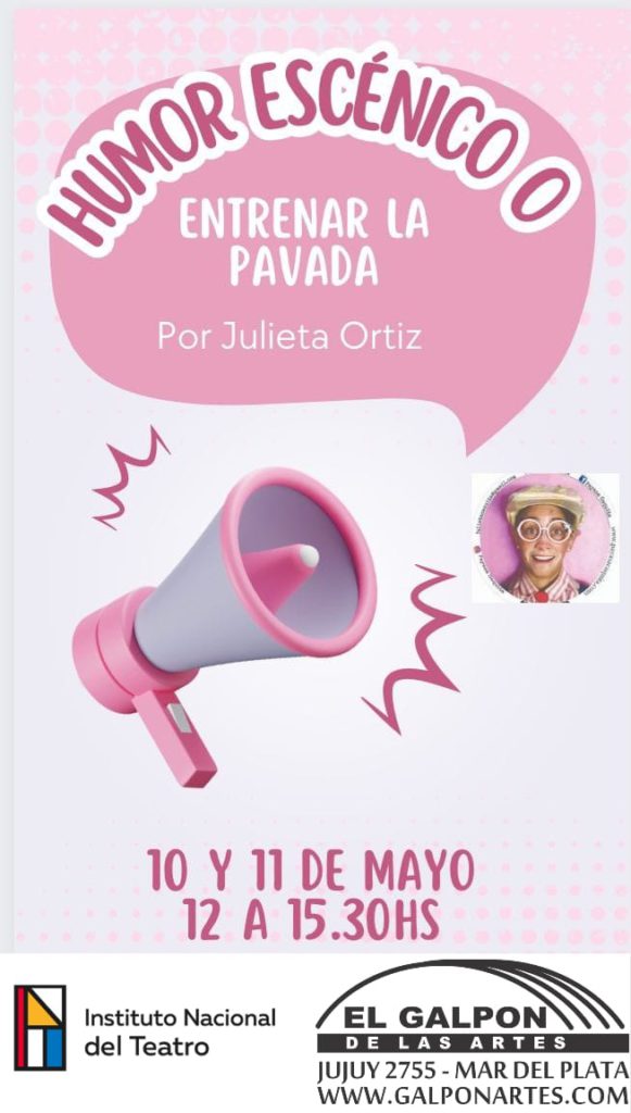 Imagen de Humor Escénico o entrenar la pavada